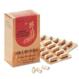 Ginseng Coreano Polvere 50 Capsule