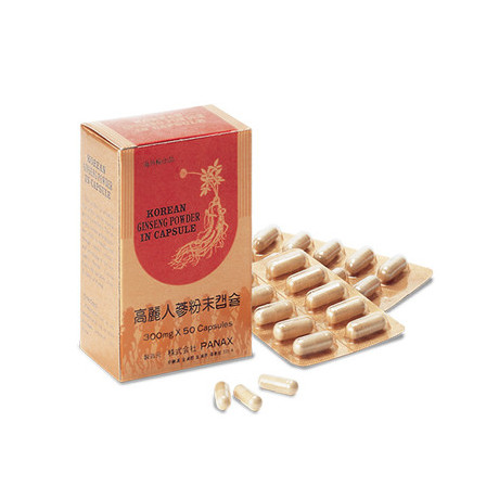 Ginseng Coreano Polvere 50 Capsule