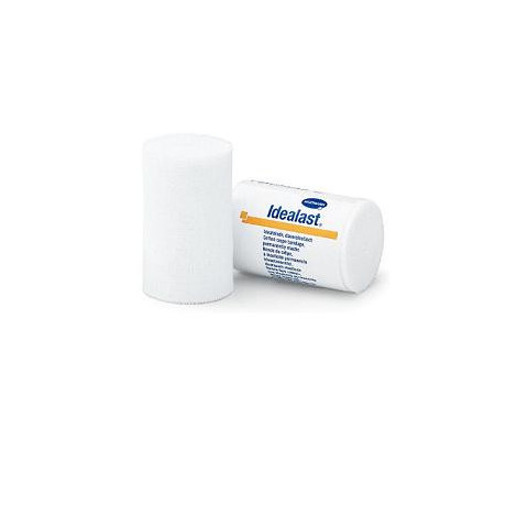 Benda Elastica Dealast Tipo Ideal Di Supporto Corta Estensibilita' Cotone 69% Poliammide 31% Colore Bianco 6x500cm