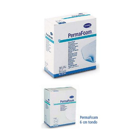 Medicazione Permafoam In Schiuma Di Poliuretano 6cm 10 Pezzi