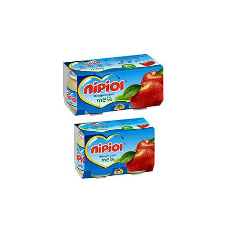 Nipiol Omogeneizzato Mela 120 g X 2 Pezzi