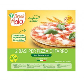 Break & Bio Base Per Pizza Di Farro 100% 300 g
