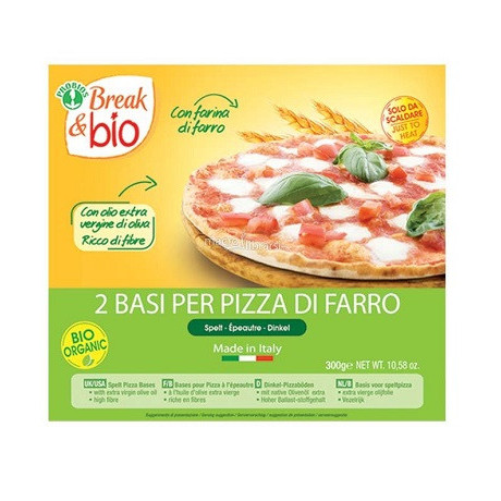 Break & Bio Base Per Pizza Di Farro 100% 300 g