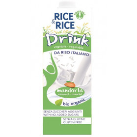 Rice&rice Bevanda Di Riso Alle Mandorle 1 Lt