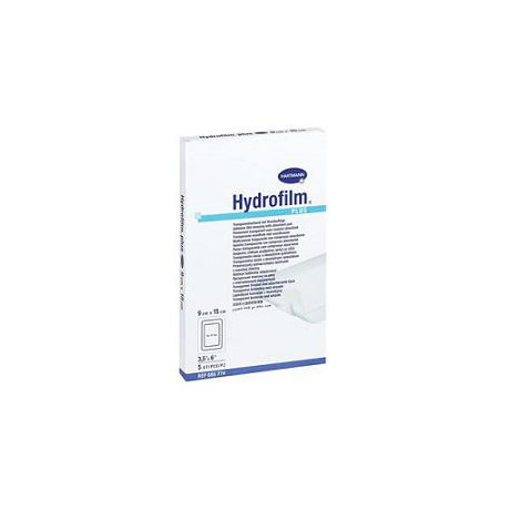 Medicazione Adesiva In Poliuretano Con Tampone Hydrofilm Plus Trasparente 10x20cm 5 Pezzi