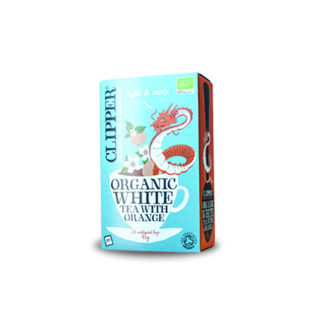 Clipper Te' Bianco All'arancia Bio 25 Filtri 45 g