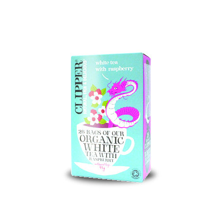 Clipper Te' Bianco Al Lampone Bio 25 Filtri 45 g