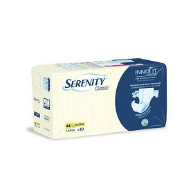 Pannolone Incontinenza Serenity Innofit Premium Classic Extra Taglia Large 30 Pezzi