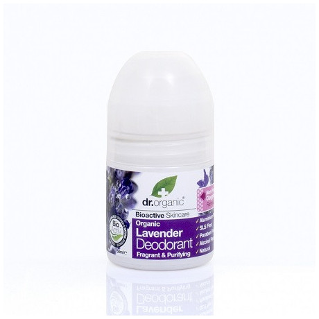 Dr Organic Lavender Lavanda Deodorante Deodorant 50 ml