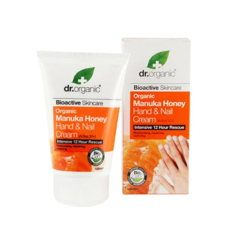 Dr Organic Manuka Honey Miele Di Manuka Hand Nail Cream Crema Mani 125 ml