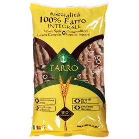 Pasta 100% Farro Integrale Maccheroni 500 g