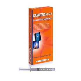 Siringa Intra-articolare Arthrum Hcs Condroitina Solfato 40 mg Sodio Ialuronato 40 mg 2 ml