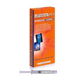 Siringa Intra-articolare Arthrum Hcs Condroitina Solfato 40 mg Sodio Ialuronato 40 mg 2 ml