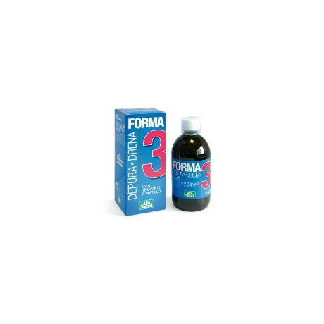 Forma 3 Drena/depura Bottiglia 500 ml