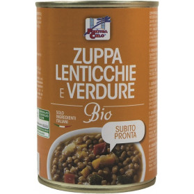 Zuppa Di Lenticchie E Verdure Bio 400 g