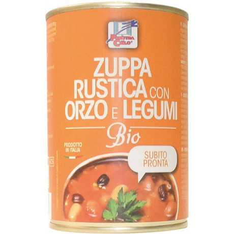 Fsc Zuppa Rustica Con Orzo E Legumi Bio 400 g