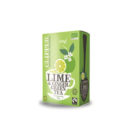 Clipper Te' Verde Al Lime & Zenzero Bio 20 Filtri 40 g