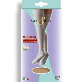 Calza Medicale Anti-embolismo Medical Anti-embolism Stocking Sm00 Bianco S