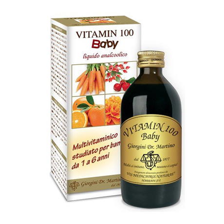 Vitamin 100 Baby Liquido Analcoolico 200 ml