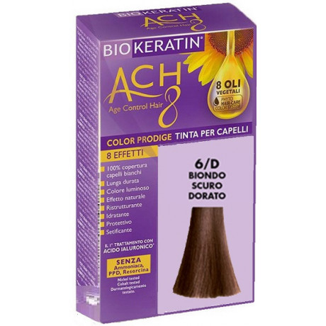 Biokeratin Ach8 Color Prodige 6/d Biondo Scuro Dorato