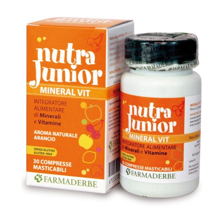 Nutra Junior Mineral Vitamine 30 Compresse 45 g