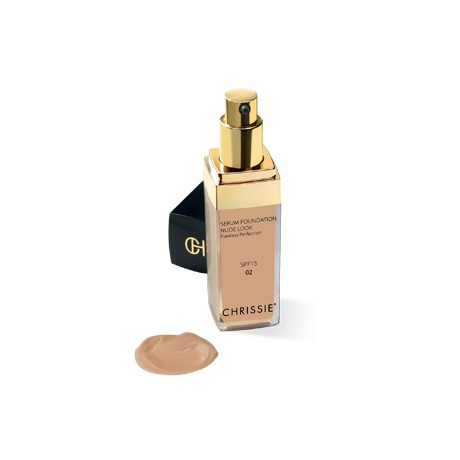 Chrissie 02 Serum Fondotinta Nude Look Sand 30 ml