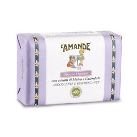 L'amande Marseille Sapone Vegetale Malva/calendula 200 g