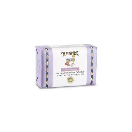 L'amande Marseille Sapone Vegetale Malva/calendula 200 g