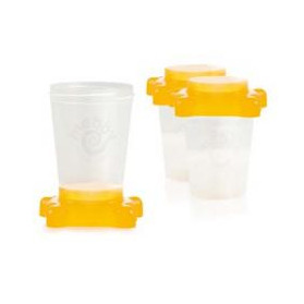 Mebby 3 Contenitori Latte Materno Gentlefeed Container