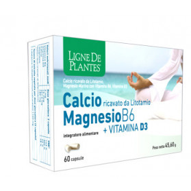 Calcio Magnesio B6 + Vitamina D3 60 Capsule