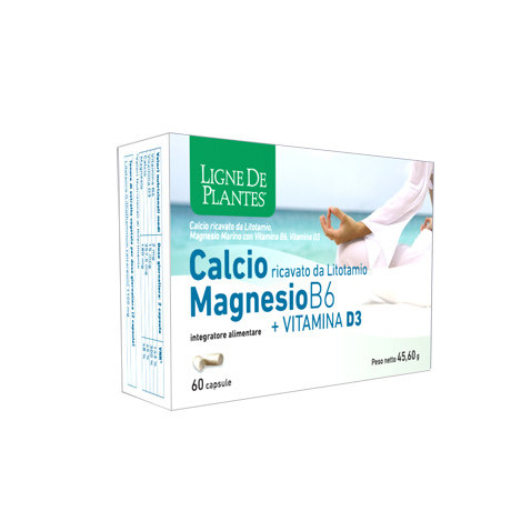 Calcio Magnesio B6 + Vitamina D3 60 Capsule