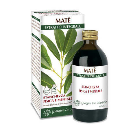 Mate' Estratto Integrale 200 ml