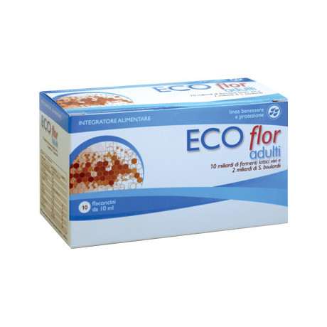 Ecoflor Adulti Boulardii 10 Flaconcini 10 ml