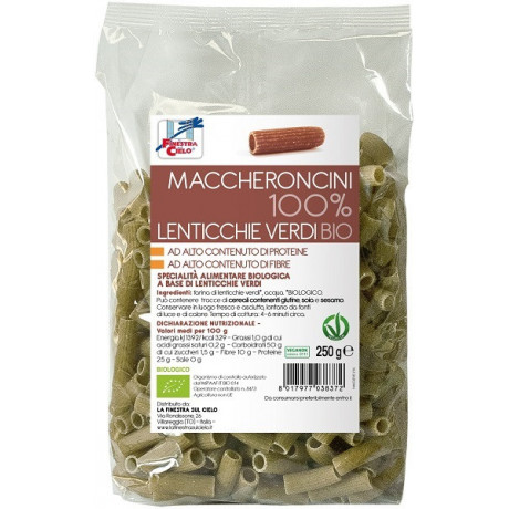 Maccheroncini Lent Ve100% Bio