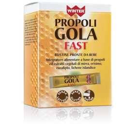 Winter Propoli Gola Fast 15 Bustine
