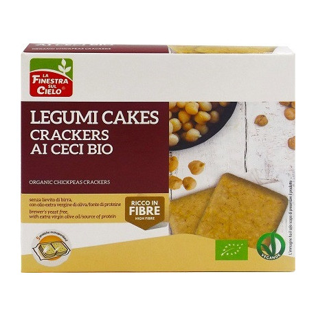 Legumicakes-crackers Di Ceci