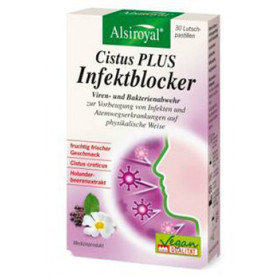 Alsiroyal Infekt Blocker Cistus Plus 30 Pastiglie Gommose 57 g