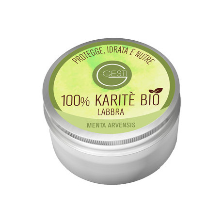 Gesti 100% Karite' Bio 10 ml Menta Arvensis Labbra