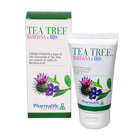 Crema Pomata Tea Tree Bardana & Iris 75 ml