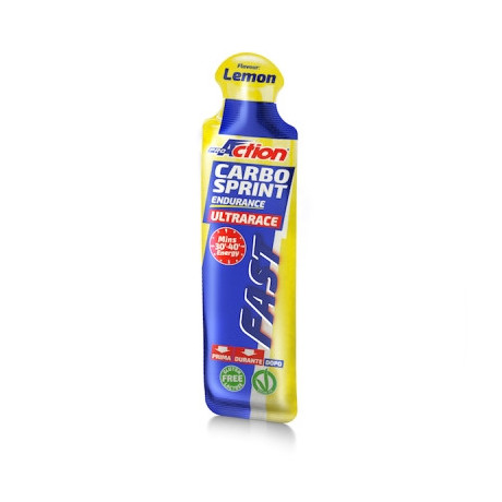 Proaction Carbo Sprint Ultra Race Gel Energetico Al Limone 60 ml