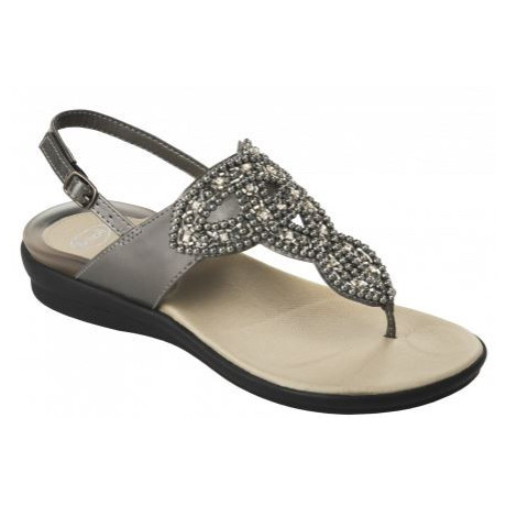 Marillie Synthetic+beads Womens Pewter 36 Collezione Ss17 1 Paio