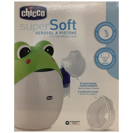 Chicco Dispositivo A Pistone Per Aerosolterapia Super Soft Rana