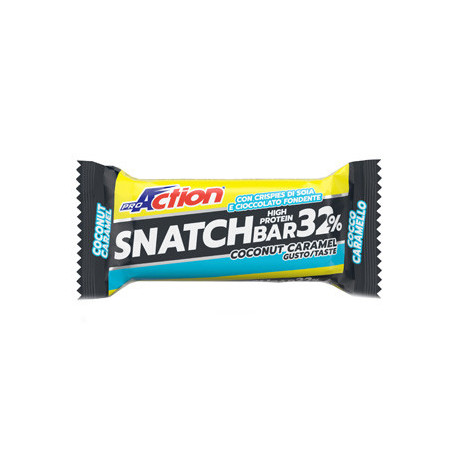 Proaction Snatch Bar 32% Barretta Al Cocco-caramello 60 g