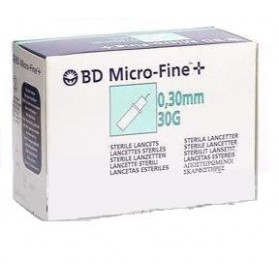 Lancette Pungidito Bd Microfine+ Per Optimus Gauge 30 25 Pezzi