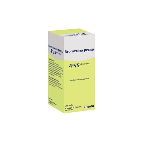 Bromexina Pe Sciroppo 250ml4mg/5ml