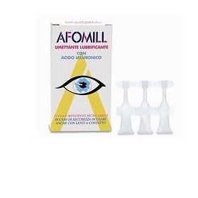 Gocce Oculari Afomil Umettante Lubrificante 10 Fiale 0,5 ml