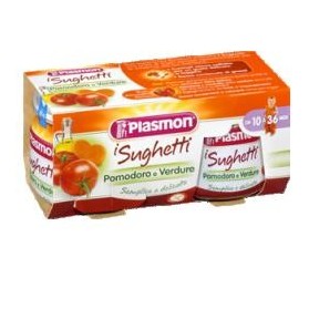 Plasmon Sughetto Pomodoro E Verdure 80 g X 2 Pezzi