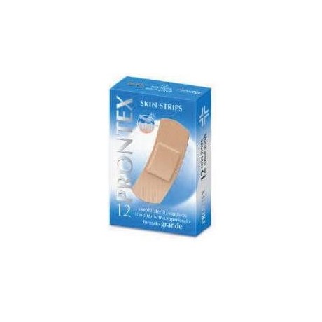 Cerotto Prontex Skin Strips Formato Grande Astuccio 12 Pezzi