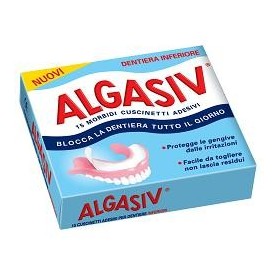 Algasiv Adesivo Per Protesi Dentaria Inferiore 15 Pezzi