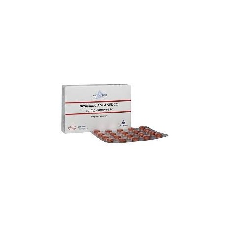 Bromelina Angenerico 20 Compresse Rivestite